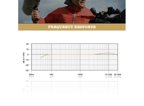 Røde NTG-3 Mikrofon Sølv Pro shotgun-mikrofon med lav egenstøy 